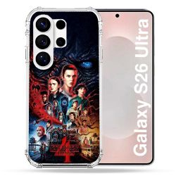 Coque Renforcée Pour Samsung Galaxy S26 Ultra Stranger Things Affiche 4