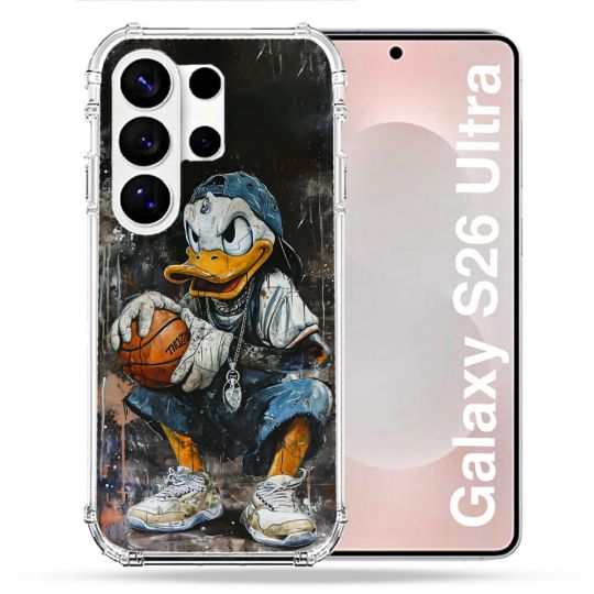 Coque Renforcée Pour Samsung Galaxy S26 Ultra Street Art Donald Duck