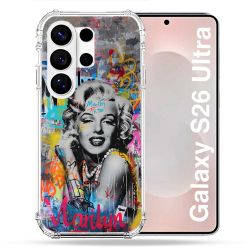 Coque Renforcée Pour Samsung Galaxy S26 Ultra Street Art Maryline Monroe