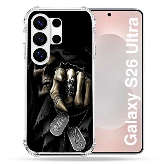 Coque Renforcée Pour Samsung Galaxy S26 Ultra Tete de Mort Your Next