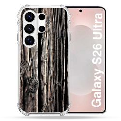 Coque Renforcée Pour Samsung Galaxy S26 Ultra Texture Bois