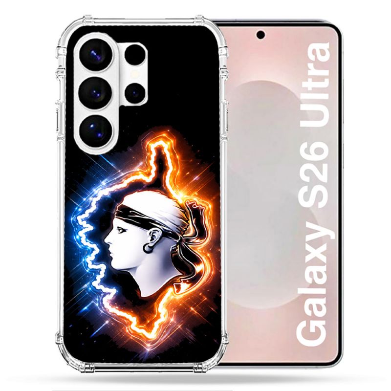 Coque Renforcée Pour Samsung Galaxy S26 Ultra Voyage Corse Brillante