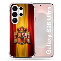 Coque Renforcée Pour Samsung Galaxy S26 Ultra Voyage Drapeau Espagne