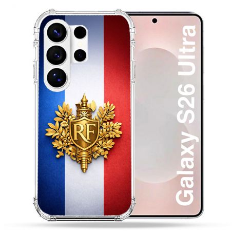Coque Renforcée Pour Samsung Galaxy S26 Ultra Voyage Drapeau France