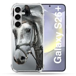 Coque Renforcée Pour Samsung Galaxy S26 Plus Animal Cheval Blanc