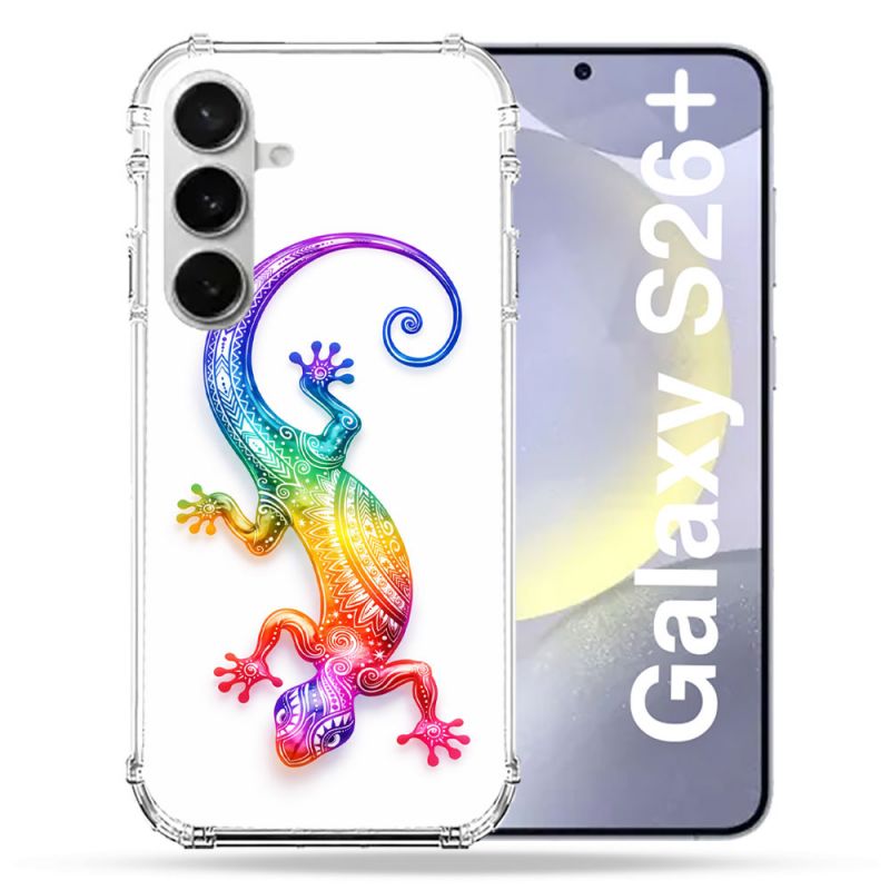 Coque Renforcée Pour Samsung Galaxy S26 Plus Animal Salamandre Color 2026