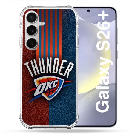 Coque Renforcée Pour Samsung Galaxy S26 Plus Basket Oklahoma City Thunder