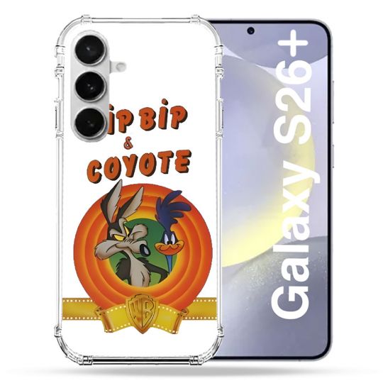Coque Renforcée Pour Samsung Galaxy S26 Plus Bip Bip Coyote