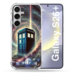 Coque Renforcée Pour Samsung Galaxy S26 Plus Dr Who Tardis Univers