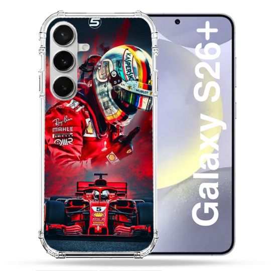 Coque Renforcée Pour Samsung Galaxy S26 Plus Formule 1 F1 Ferrari