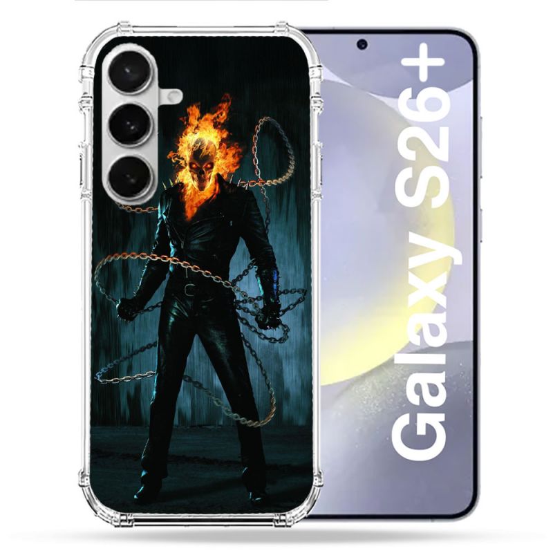 Coque Renforcée Pour Samsung Galaxy S26 Plus Ghost Rider