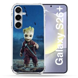 Coque Renforcée Pour Samsung Galaxy S26 Plus Groot Bleu