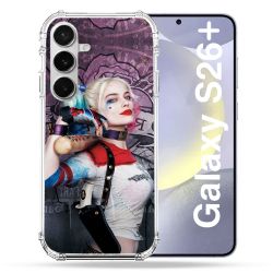 Coque Renforcée Pour Samsung Galaxy S26 Plus Harley Quinn Batte
