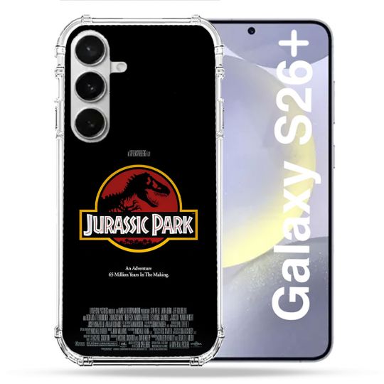 Coque Renforcée Pour Samsung Galaxy S26 Plus Jurassic Park Affiche