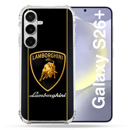 Coque Renforcée Pour Samsung Galaxy S26 Plus Lamborghini Carbone