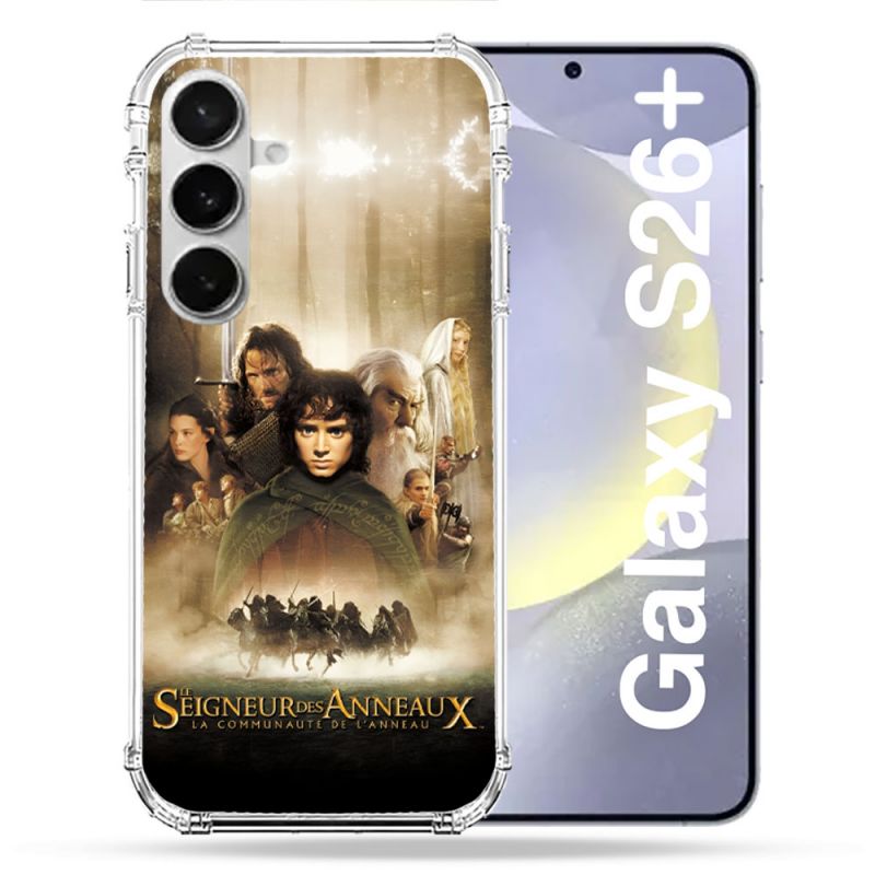 Coque Renforcée Pour Samsung Galaxy S26 Plus Le seigneur Des Anneaux Affiche