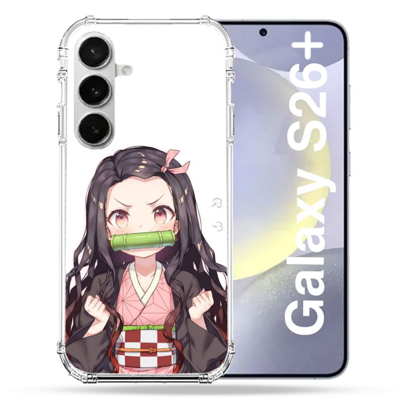 Coque Renforcée Pour Samsung Galaxy S26 Plus Manga Demon Slayer Nezuko