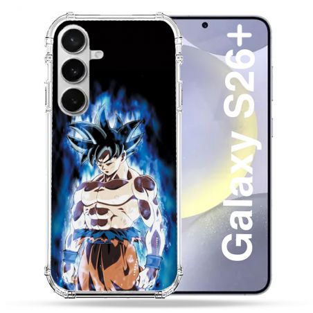 Coque Renforcée Pour Samsung Galaxy S26 Plus Manga Dragon Ball Sangoku Noir