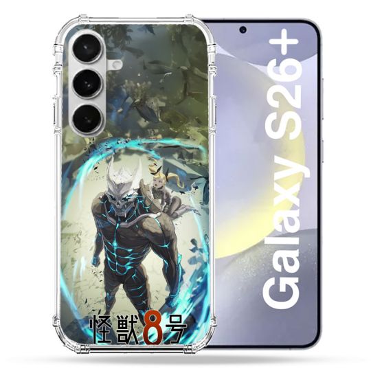 Coque Renforcée Pour Samsung Galaxy S26 Plus Manga Kaiju N° 8 Kafka Hibino