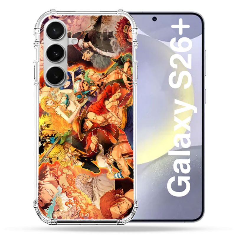 Coque Renforcée Pour Samsung Galaxy S26 Plus Manga One Piece Nakama