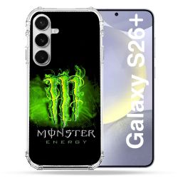 Coque Renforcée Pour Samsung Galaxy S26 Plus Monster Energy Vert
