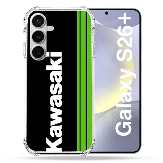 Coque Renforcée Pour Samsung Galaxy S26 Plus Moto Kawasaki
