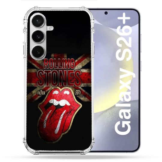 Coque Renforcée Pour Samsung Galaxy S26 Plus Musique Rolling Stones