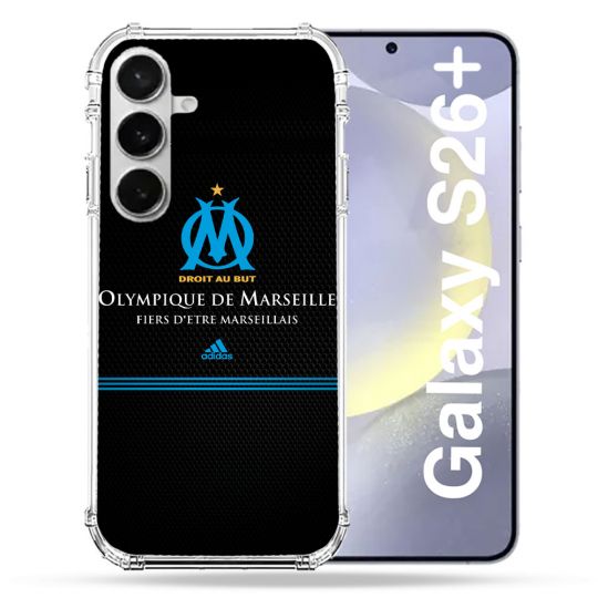 Coque Renforcée Pour Samsung Galaxy S26 Plus Olympique Marseille OM Fier etre Marseillais