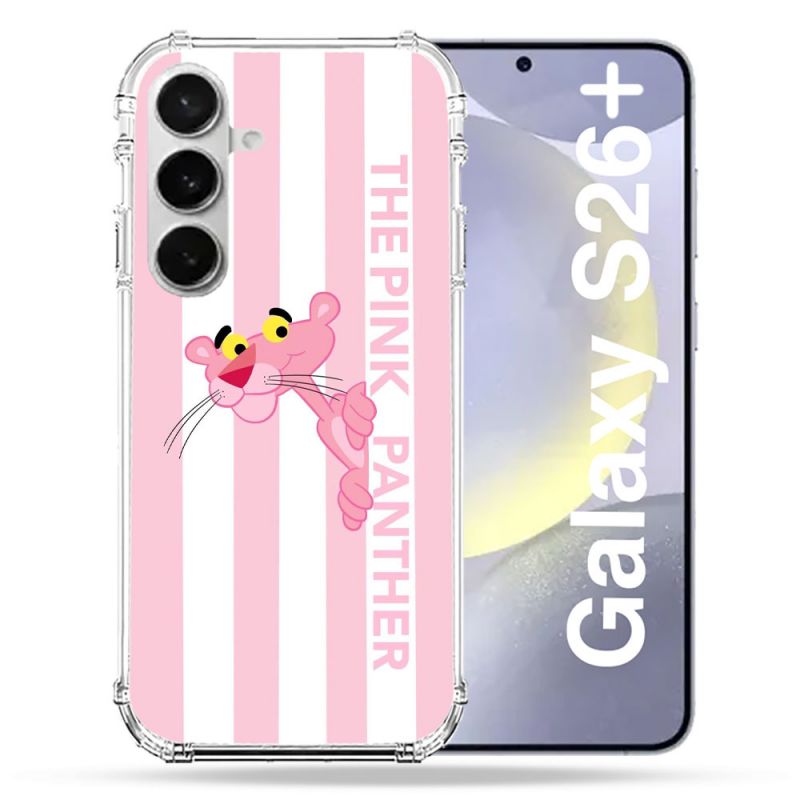Coque Renforcée Pour Samsung Galaxy S26 Plus Panthere Rose