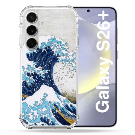 Coque Renforcée Pour Samsung Galaxy S26 Plus Peinture La Grande Vague