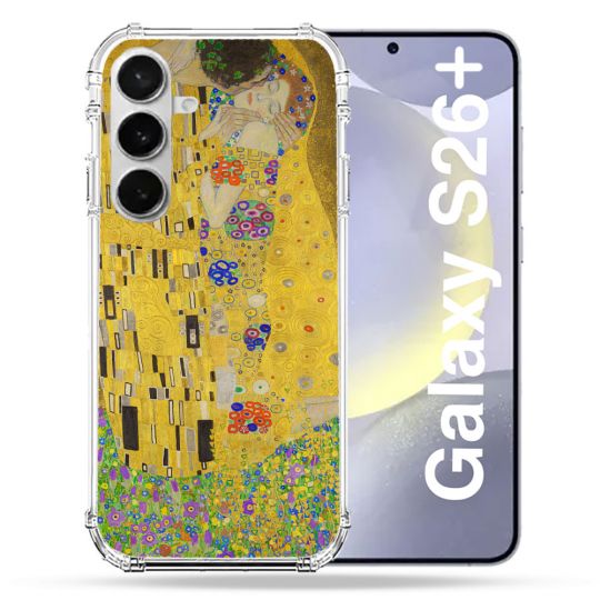 Coque Renforcée Pour Samsung Galaxy S26 Plus Peinture Le Baiser
