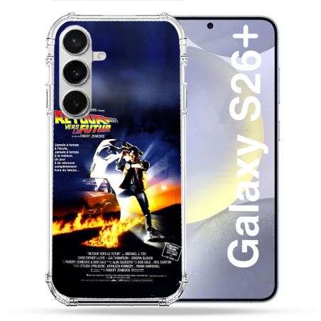 Coque Renforcée Pour Samsung Galaxy S26 Plus Retour Vers Le Futur Affiche
