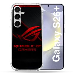 Coque Renforcée Pour Samsung Galaxy S26 Plus ROG Rouge
