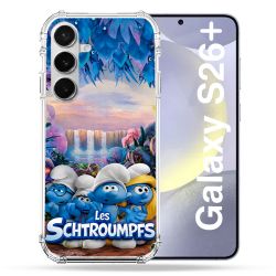 Coque Renforcée Pour Samsung Galaxy S26 Plus Schtroumpfs Forêt