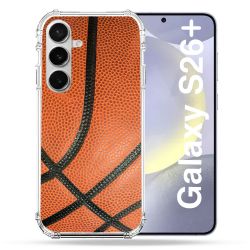Coque Renforcée Pour Samsung Galaxy S26 Plus Sport Ballon Basket