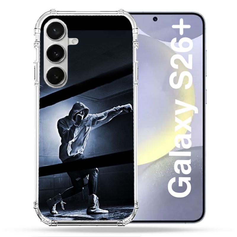 Coque Renforcée Pour Samsung Galaxy S26 Plus Sport Boxe Poing