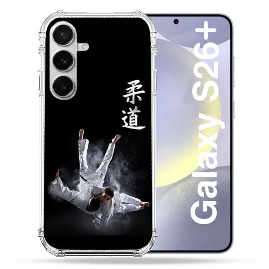 Coque Renforcée Pour Samsung Galaxy S26 Plus Sport Judo Noir