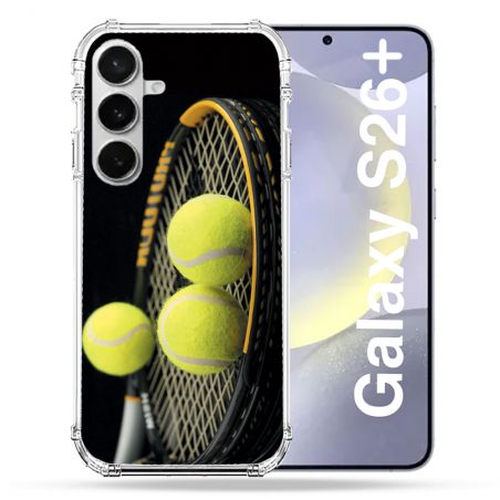Coque Renforcée Pour Samsung Galaxy S26 Plus Sport Tennis Balls