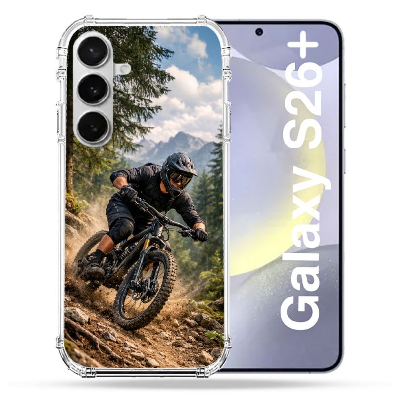 Coque Renforcée Pour Samsung Galaxy S26 Plus Sport VTT Montagne