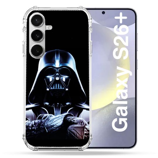 Coque Renforcée Pour Samsung Galaxy S26 Plus Star Wars - Dark Vador Noir