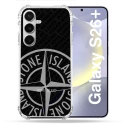 Coque Renforcée Pour Samsung Galaxy S26 Plus Stone Island Gris