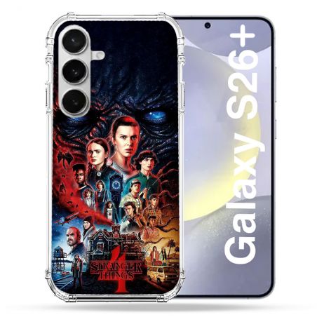 Coque Renforcée Pour Samsung Galaxy S26 Plus Stranger Things Affiche 4