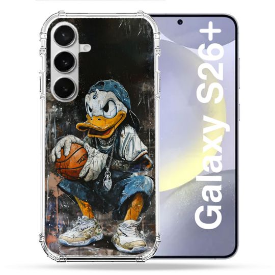 Coque Renforcée Pour Samsung Galaxy S26 Plus Street Art Donald Duck