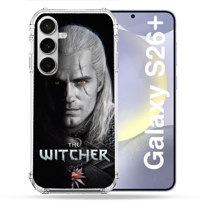 Coque Renforcée Pour Samsung Galaxy S26 Plus The Witcher Noir