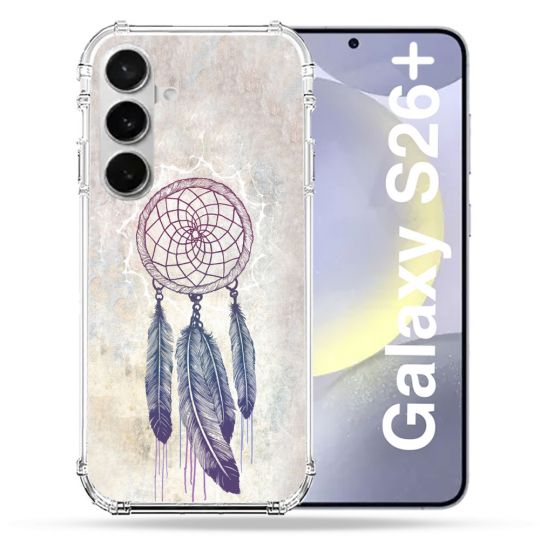 Coque Renforcée Pour Samsung Galaxy S26 Plus Zen Attrape Reve Blanc