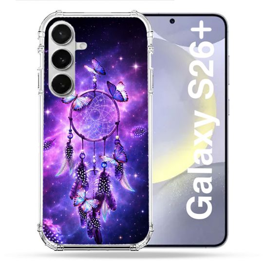 Coque Renforcée Pour Samsung Galaxy S26 Plus Zen Attrape Reve Papillon 2026