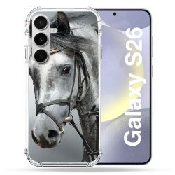Coque Renforcée Pour Samsung Galaxy S26 Animal Cheval Blanc