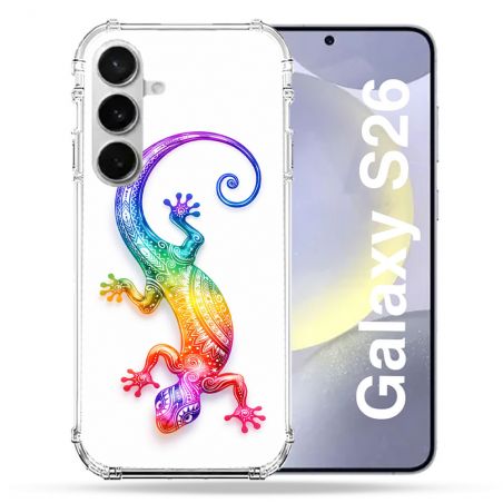 Coque Renforcée Pour Samsung Galaxy S26 Animal Salamandre Color 2026