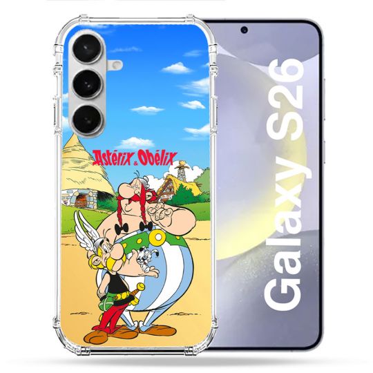 Coque Renforcée Pour Samsung Galaxy S26 Astérix Obélix Color
