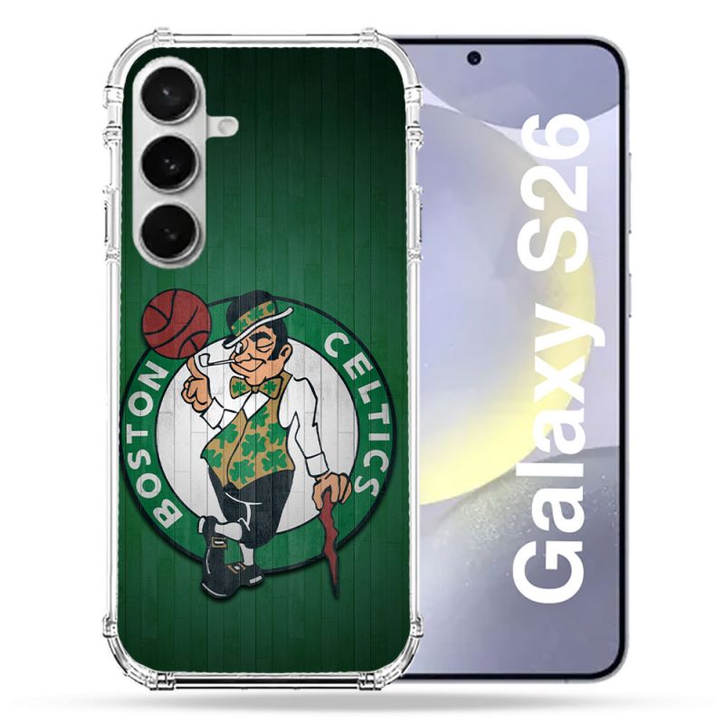 Coque Renforcée Pour Samsung Galaxy S26 Basket Boston Celtics